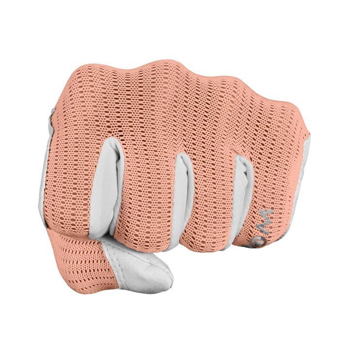 Zoom Zoom Sun Style Powernet ladies golf glove, white/orange