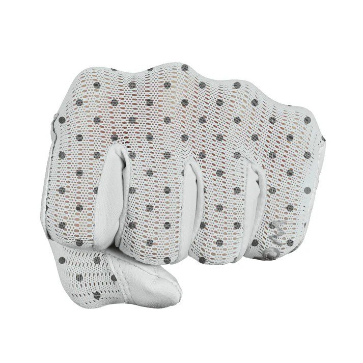 Zoom Sun Style Powernet women's glove, white/polka dot