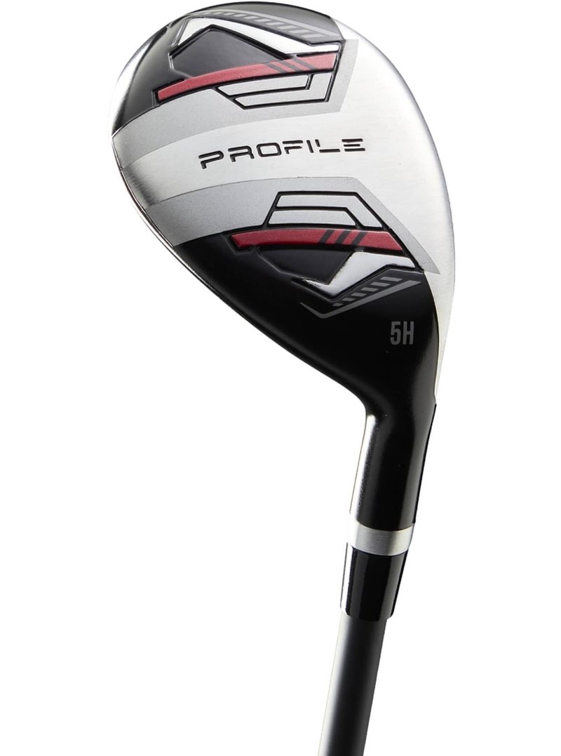 Wilson Profile Mens Golf Half Set Graphite MLH + Stand Bag