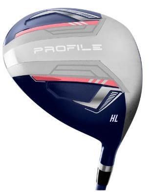 Wilson Wilson Profile Ladies Golf Set LLH + Cart Bag, Navy/Rose Gold/Silver