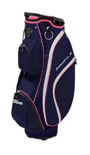 Wilson Wilson Profile Ladies Golf Set LLH + Cart Bag, Navy/Rose Gold/Silver