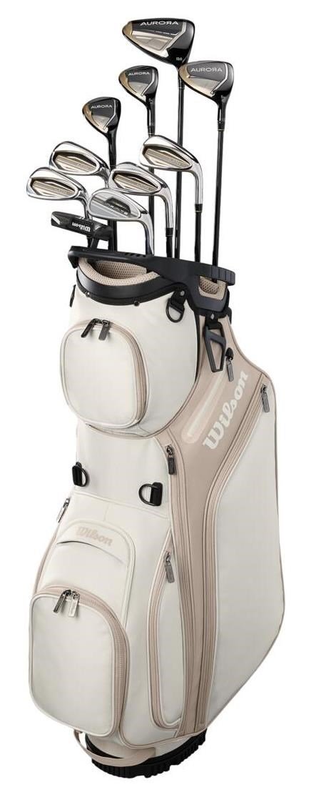 Wilson Aurora Ladies Golf Set (Graphite), LRH + Stand Bag