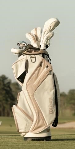 Wilson Aurora Ladies Golf Set (Graphite), LRH + Cart Bag