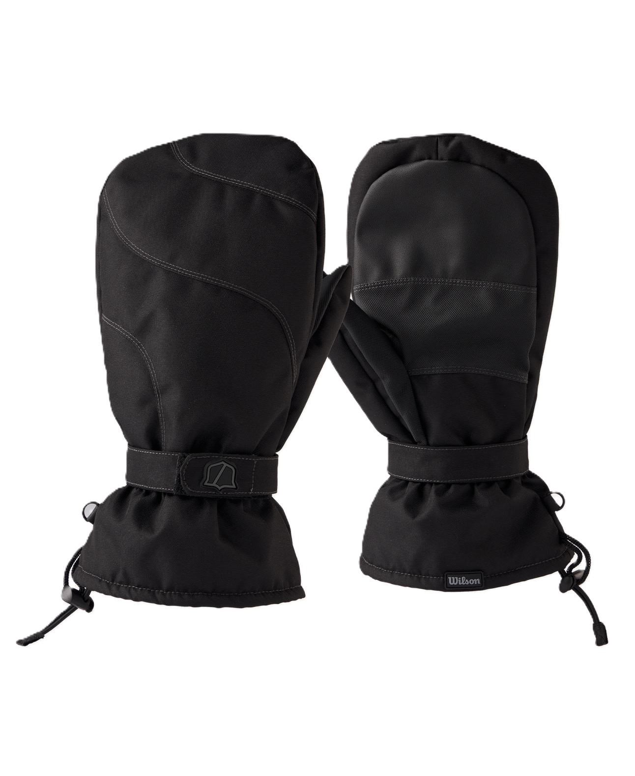 Wilson Winter Mittens men's gloves, black