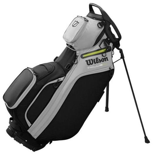Wilson Talus 14 stand bag, black/grey/yellow