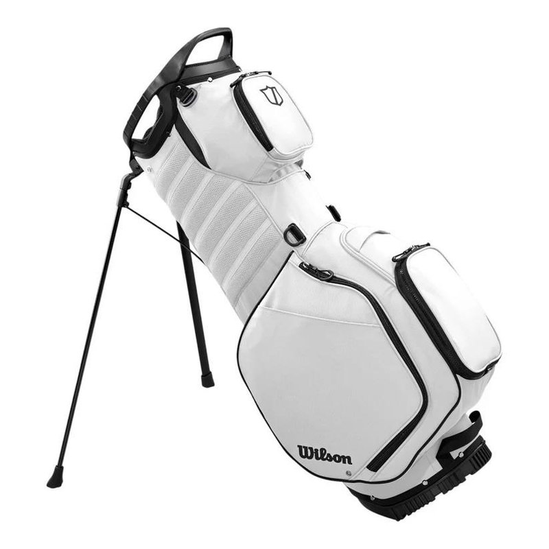 Wilson Talus 14 stand bag, white/black