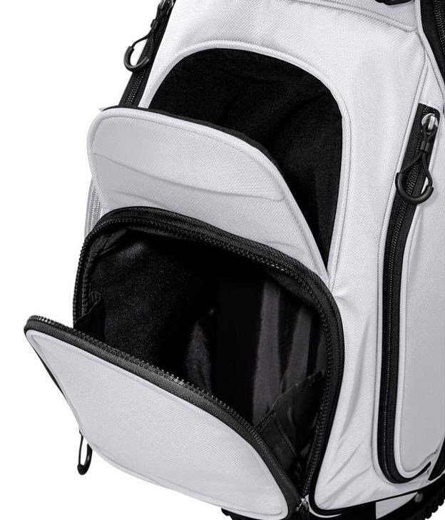 Wilson Talus 14 stand bag, white/black