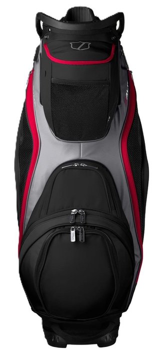 Wilson Alpine Dry cart bag, black/gray/red