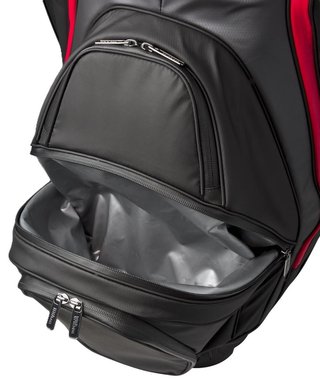 Wilson Alpine Dry cart bag, black/gray/red