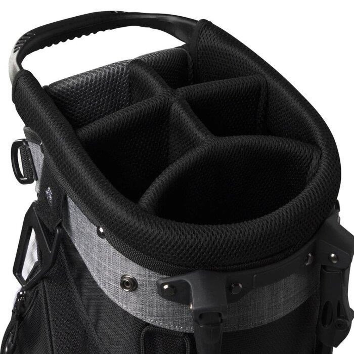 Wilson Feather stand bag, black/grey/white