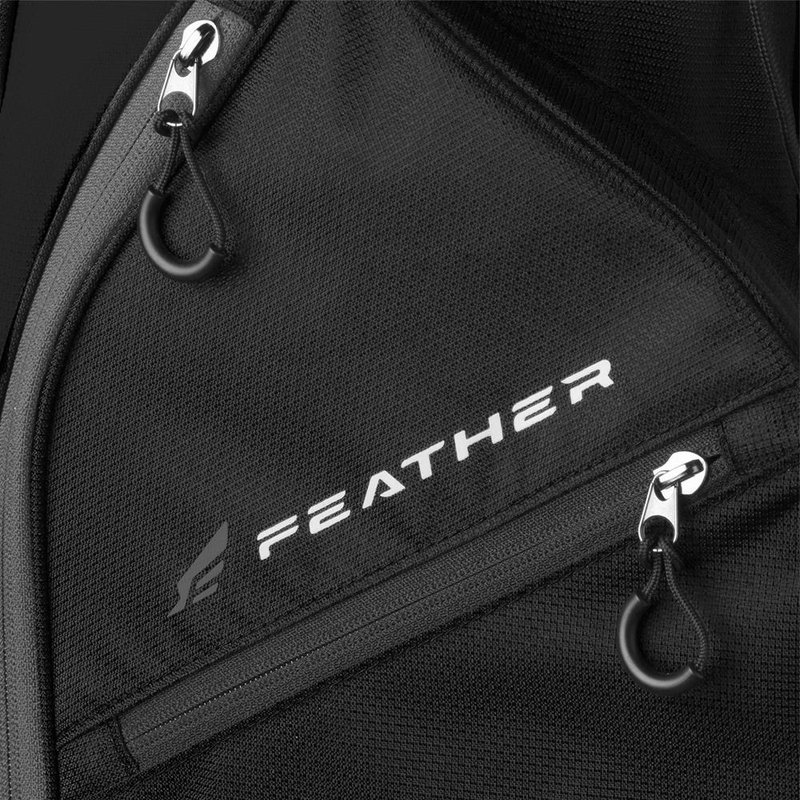 Wilson Feather stand bag, navy/white