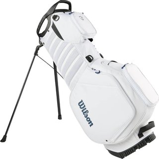 Wilson Talus 5 stand bag, white/red/blue