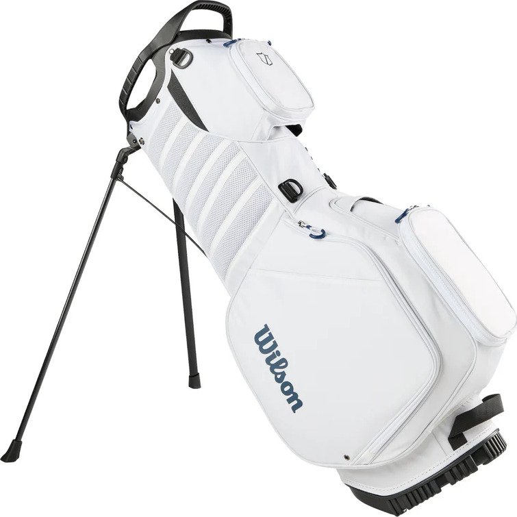 Wilson Talus 5 stand bag, white/red/blue