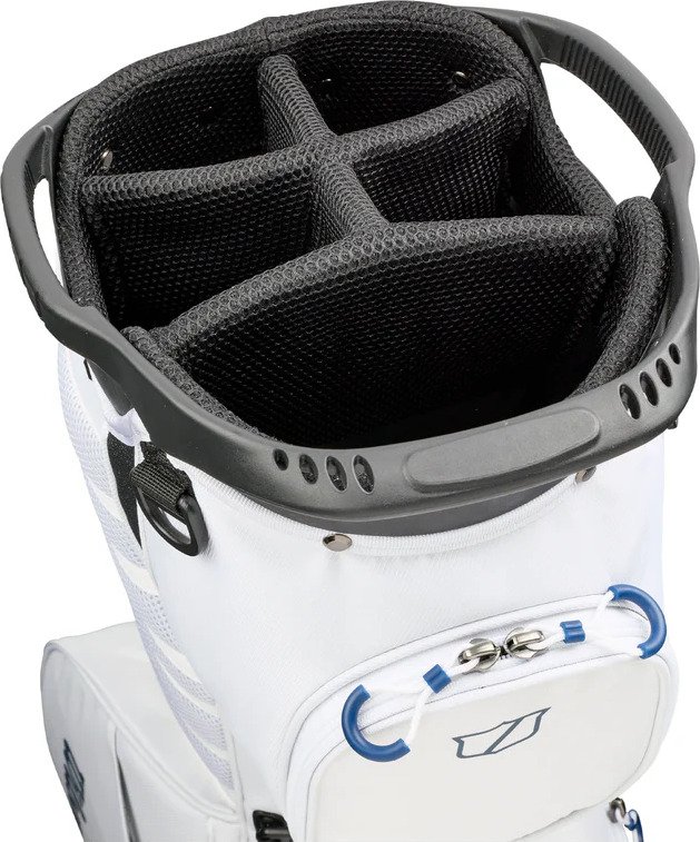 Wilson Talus 5 stand bag, white/red/blue