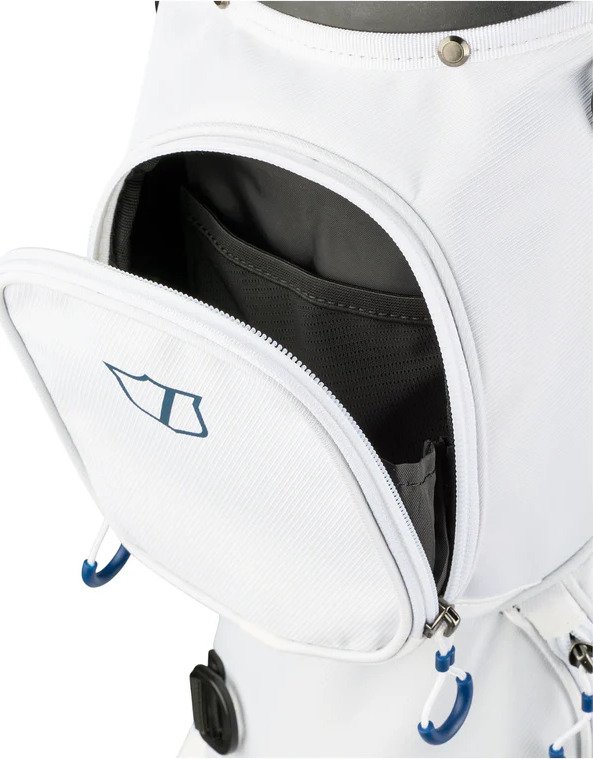 Wilson Talus 5 stand bag, white/red/blue