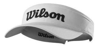Wilson mens visor, white