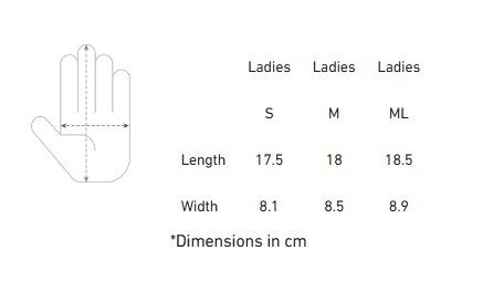 TaylorMade Kalea women's golf glove, grey/white