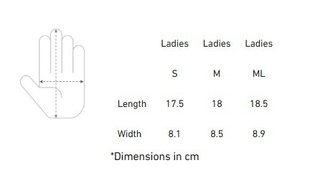 TaylorMade Kalea women's golf glove, grey/white