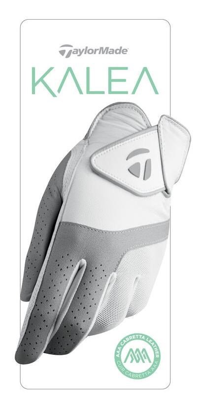 TaylorMade Kalea women's golf glove, grey/white