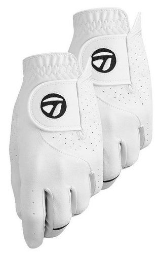 TaylorMade Stratus Tech 2-Pack men's glove, white