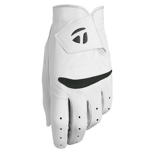 TaylorMade Stratus junior golf glove, white