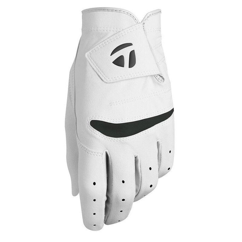 TaylorMade Stratus junior golf glove, white