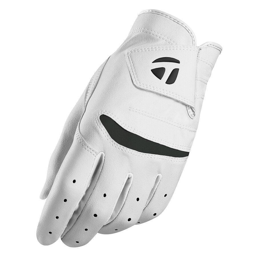 TaylorMade Stratus junior golf glove, white