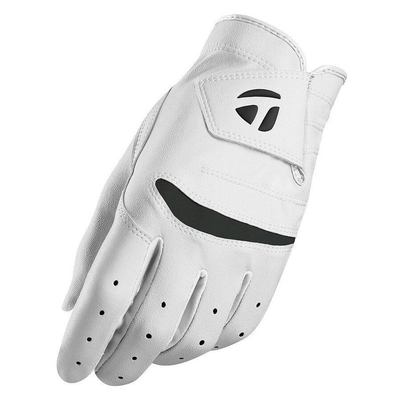 TaylorMade Stratus junior golf glove, white