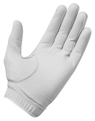 TaylorMade Stratus junior golf glove, white