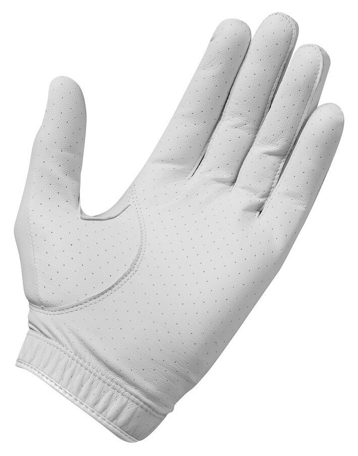 TaylorMade Stratus junior golf glove, white