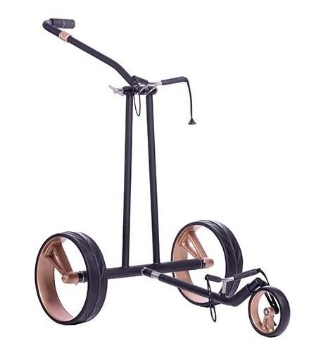 JuCad Phantom Titan Black on Black Rosé 3.0 electric trolley, rose