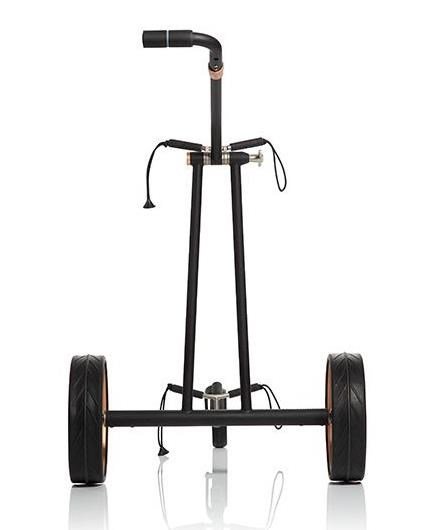 JuCad Phantom Titan Black on Black Rosé 3.0 electric trolley, rose