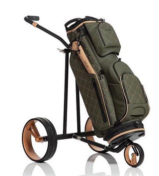 JuCad Phantom Titan Black on Black Rosé 3.0 electric trolley, rose
