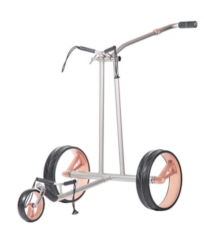 JuCad Phantom Titan Rosé eX 3.0 electric trolley, rose