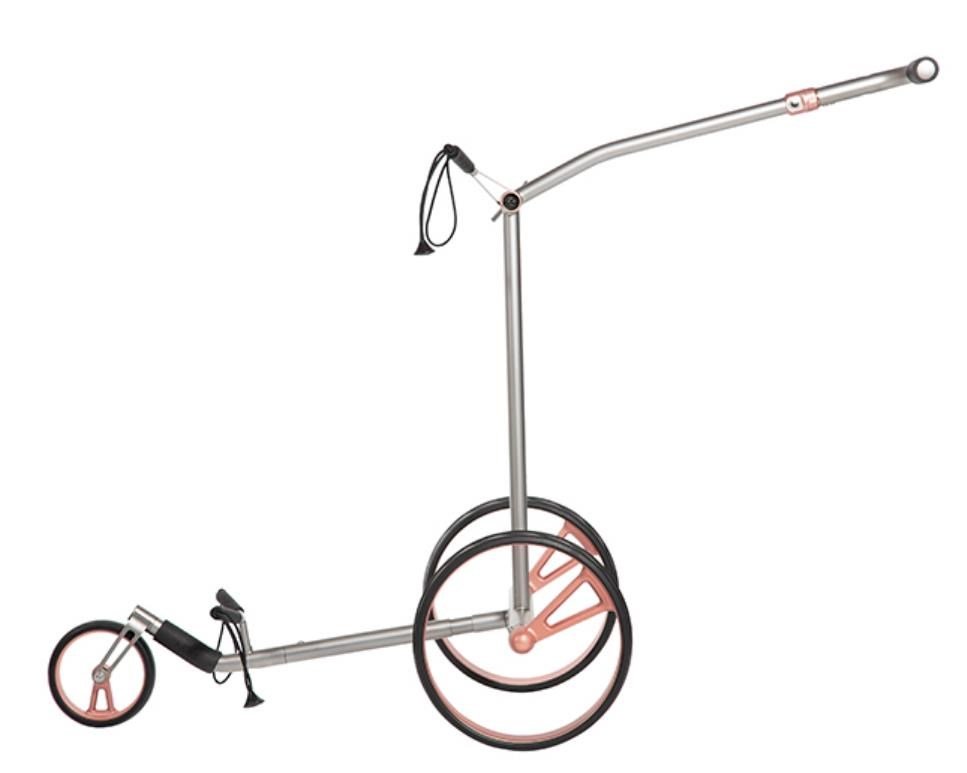 JuCad Phantom Titan Rosé eX 3.0 electric trolley, rose