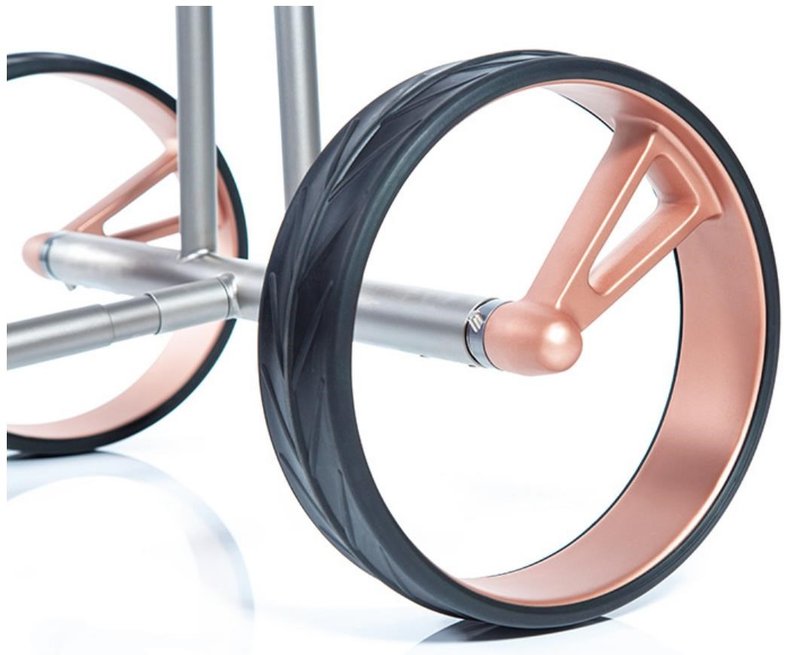 JuCad Phantom Titan Rosé eX 3.0 electric trolley, rose