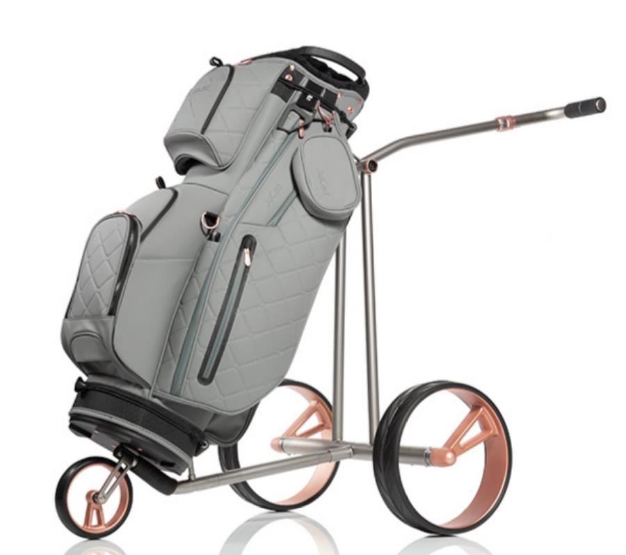 JuCad Phantom Titan Rosé eX 3.0 electric trolley, rose