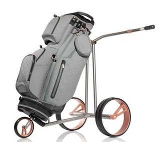 JuCad Phantom Titan Rosé eX 3.0 electric trolley, rose