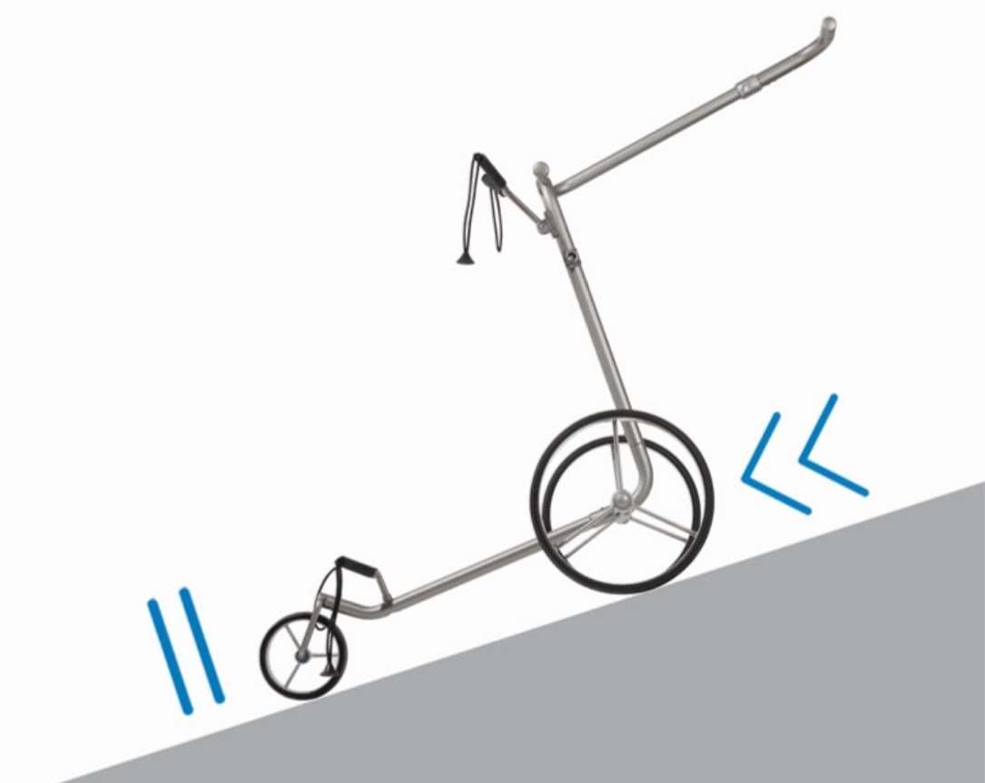 JuCad Phantom Titan Rosé eX 3.0 electric trolley, rose