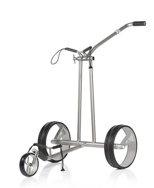 JuCad Phantom Titan eX 3.0 electric trolley + remote control + carry bag, titanium