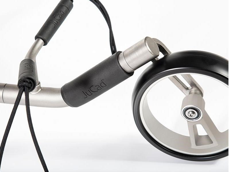 JuCad Phantom Titan eX 3.0 electric trolley + remote control + carry bag, titanium