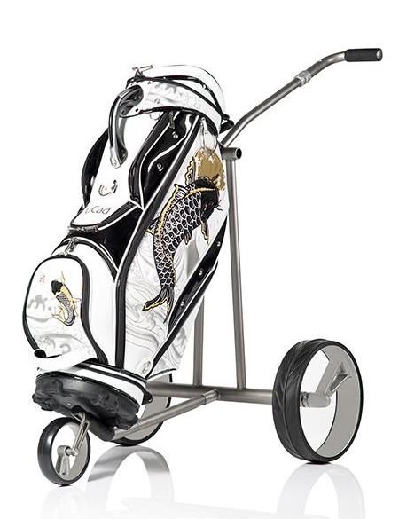 JuCad Phantom Titan eX 3.0 electric trolley + remote control + carry bag, titanium