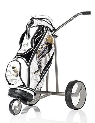 JuCad Phantom Titan eX 3.0 electric trolley + remote control + carry bag, titanium