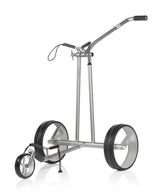 JuCad Phantom Titan 3.0 electric trolley + carry bag, titanium