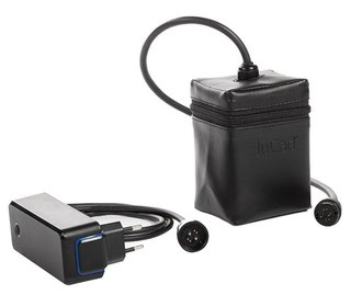 JuCad Phantom Titan 3.0 electric trolley + carry bag, titanium
