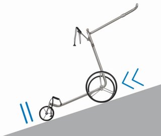 JuCad Phantom Titan 3.0 electric trolley + carry bag, titanium