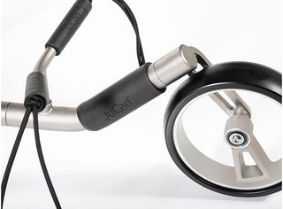 JuCad Phantom Titan 3.0 electric trolley + carry bag, titanium