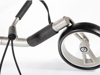 JuCad Phantom Titan 3.0 electric trolley + carry bag, titanium