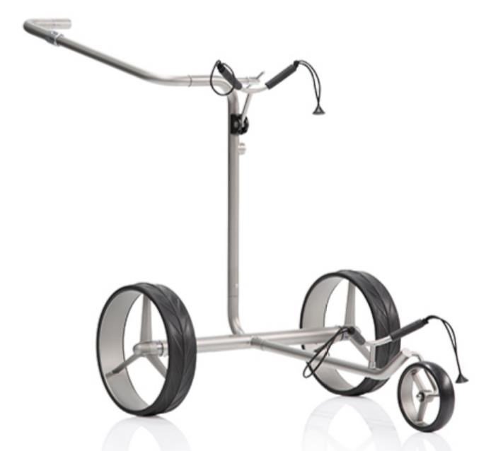 JuCad drive SL Titan Travel eX 3.0 electric trolley, titanium