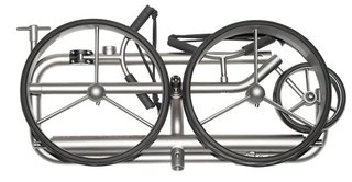 JuCad drive SL Titan Travel eX 3.0 electric trolley, titanium